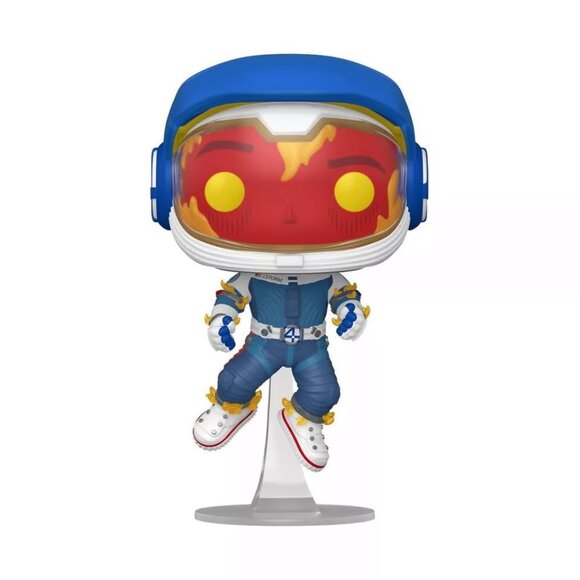 Marvel Fantastic Four Human Torch Funko Pop! Vinyl Figure #1521 Exclusive - Picture 3 of 3